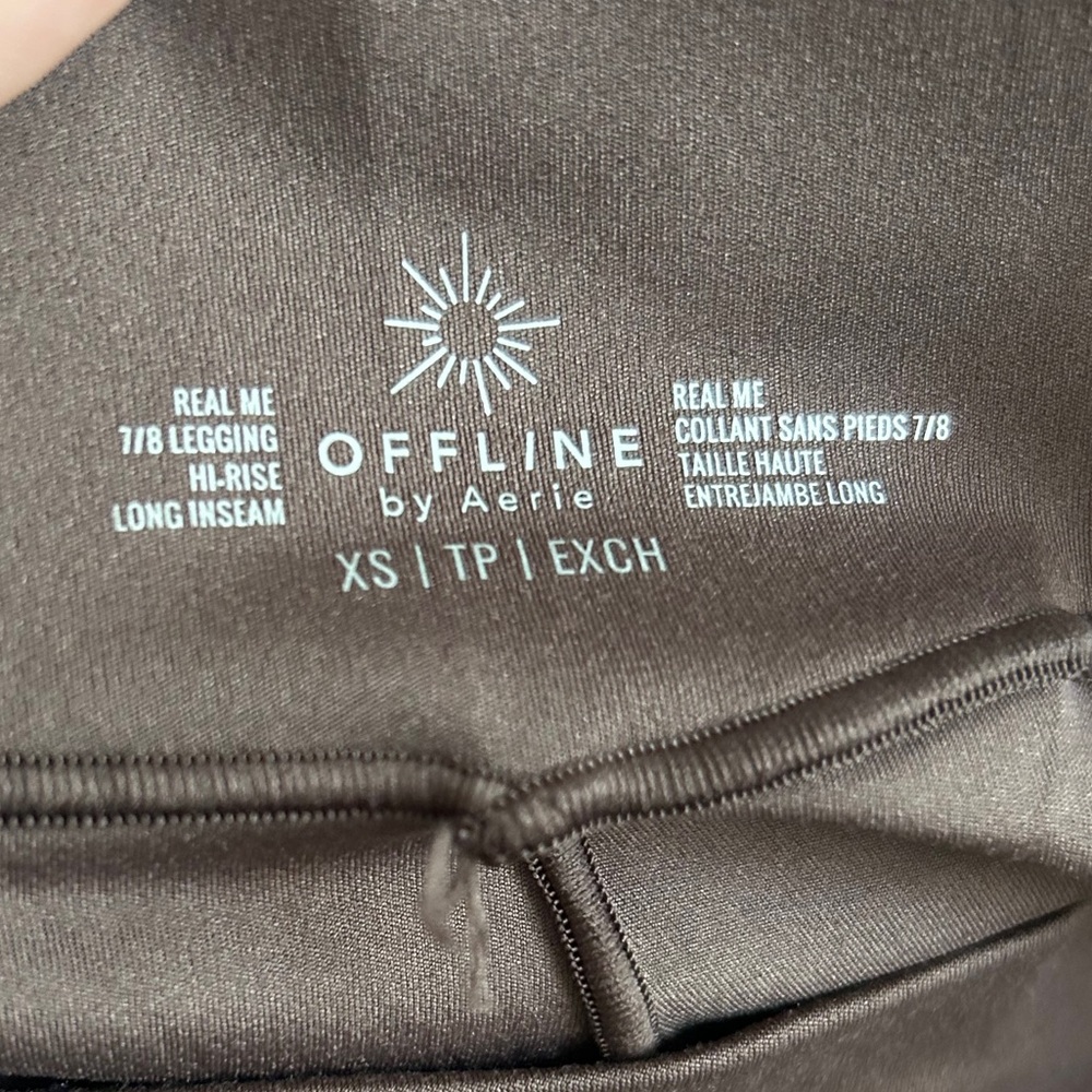 NWOT Brown Aerie Leggings